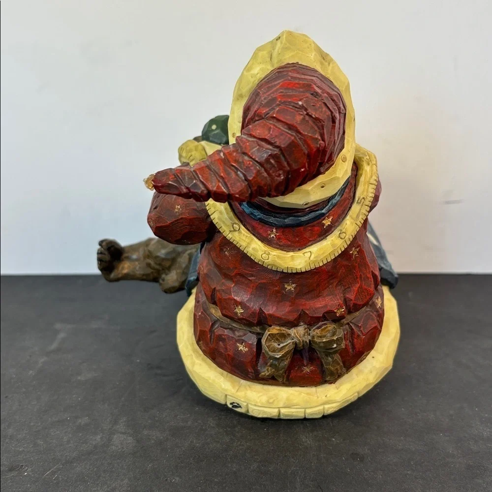 Boyds Carvers Choice Santa Shelf Sitter Figurine 1998 Limited Edition